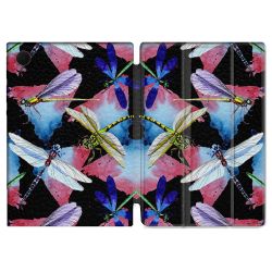 Housse Smart Cover Pour Samsung Galaxy Tab A8 (2022) 10.5 Animal Libellule