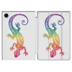 Housse Smart Cover Pour Samsung Galaxy Tab A8 (2022) 10.5 Animal Salamandre Color