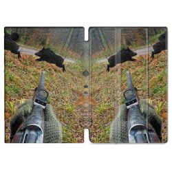 Housse Smart Cover Pour Samsung Galaxy Tab A8 (2022) 10.5 Chasse Vision Tir