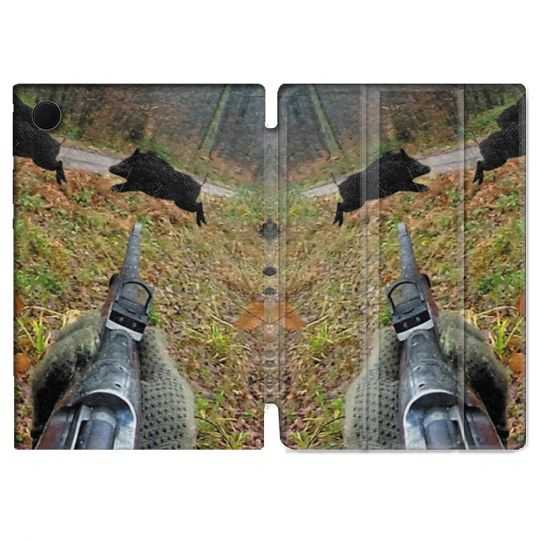 Housse Smart Cover Pour Samsung Galaxy Tab A8 (2022) 10.5 Chasse Vision Tir