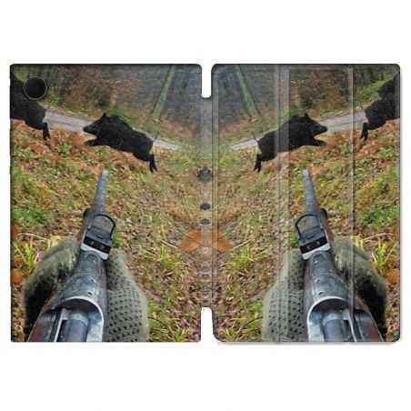 Housse Smart Cover Pour Samsung Galaxy Tab A8 (2022) 10.5 Chasse Vision Tir