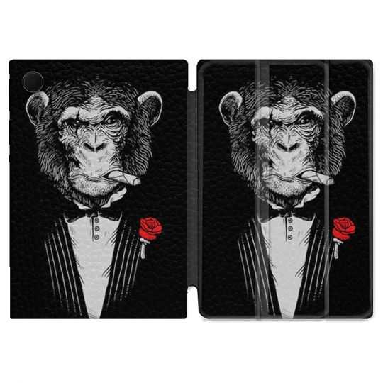 Housse Smart Cover Pour Samsung Galaxy Tab A8 (2022) 10.5 Decale Singe Mafia