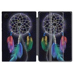 Housse Smart Cover Pour Samsung Galaxy Tab A8 (2022) 10.5 Zen Attrape Reve Multicolore
