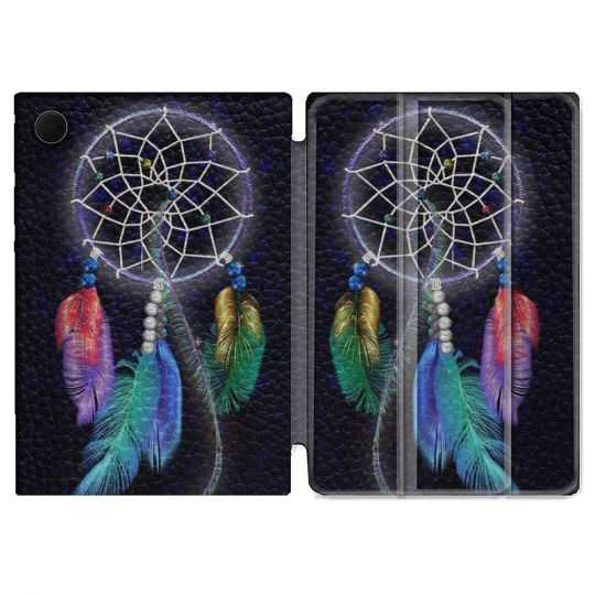 Housse Smart Cover Pour Samsung Galaxy Tab A8 (2022) 10.5 Zen Attrape Reve Multicolore