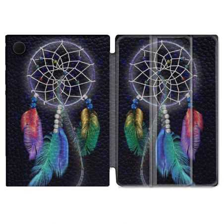 Housse Smart Cover Pour Samsung Galaxy Tab A8 (2022) 10.5 Zen Attrape Reve Multicolore