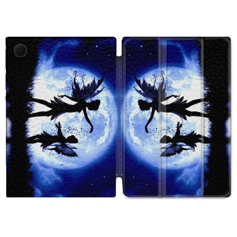 Housse Smart Cover Pour Samsung Galaxy Tab A8 (2022) 10.5 Fantastique Fee Lune