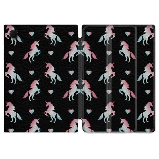 Housse Smart Cover Pour Samsung Galaxy Tab A8 (2022) 10.5 Fantastique Licorne Pattern