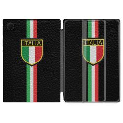 Housse Smart Cover Pour Samsung Galaxy Tab A8 (2022) 10.5 Voyage Italie 3 Noir