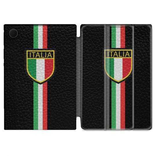 Housse Smart Cover Pour Samsung Galaxy Tab A8 (2022) 10.5 Voyage Italie 3 Noir