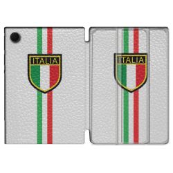 Housse Smart Cover Pour Samsung Galaxy Tab A8 (2022) 10.5 Voyage Italie 3 Blanc