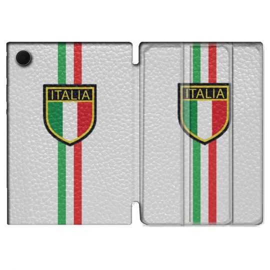 Housse Smart Cover Pour Samsung Galaxy Tab A8 (2022) 10.5 Voyage Italie 3 Blanc