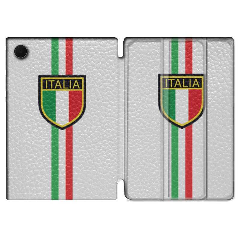 Housse Smart Cover Pour Samsung Galaxy Tab A8 (2022) 10.5 Voyage Italie 3 Blanc