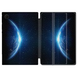 Housse Smart Cover Pour Samsung Galaxy Tab A8 (2022) 10.5 Univers Planete Terre