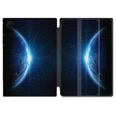 Housse Smart Cover Pour Samsung Galaxy Tab A8 (2022) 10.5 Univers Planete Terre