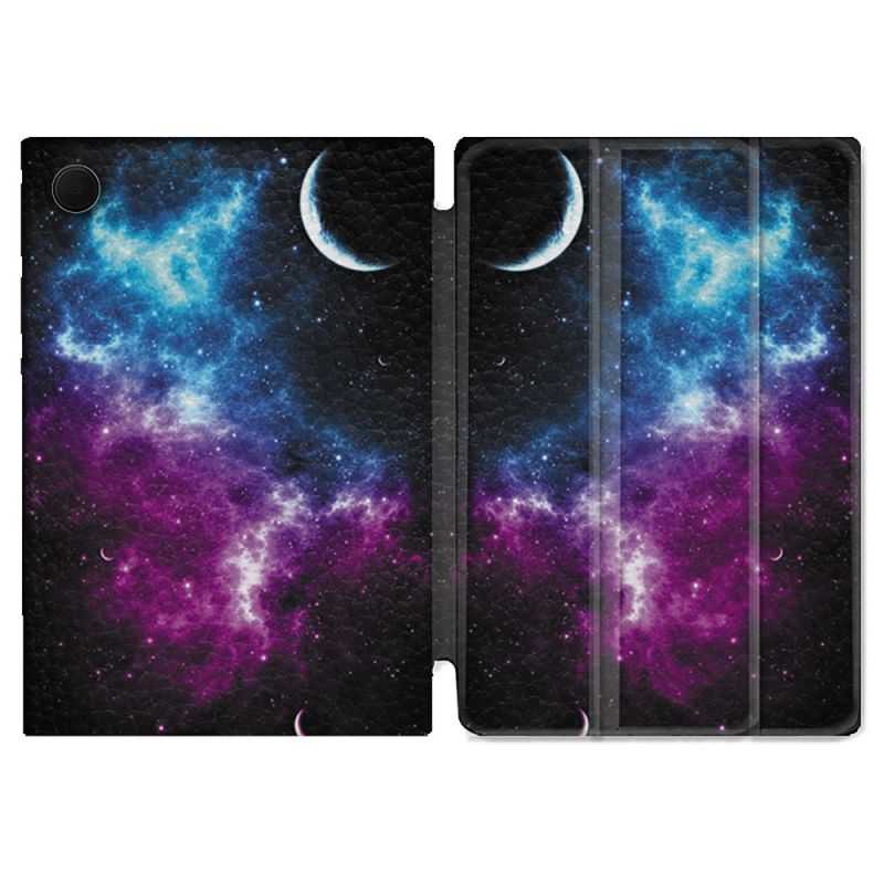 Housse Smart Cover Pour Samsung Galaxy Tab A8 (2022) 10.5 Univers Bleu Violet