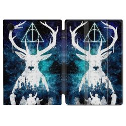 Housse Smart Cover Pour Samsung Galaxy Tab A8 (2022) 10.5 Harry Potter Patronome