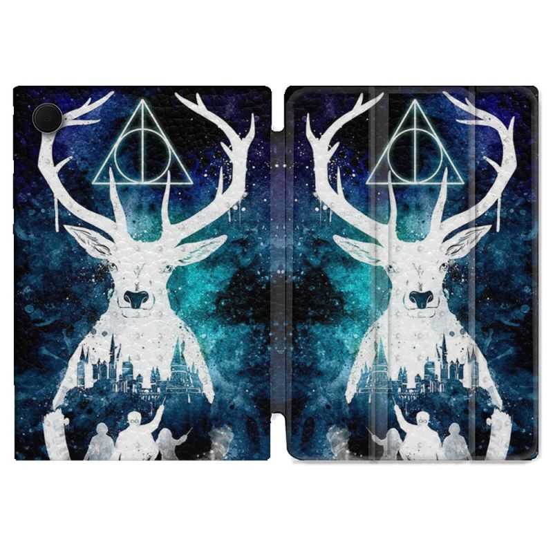 Housse Smart Cover Pour Samsung Galaxy Tab A8 (2022) 10.5 Harry Potter Patronome