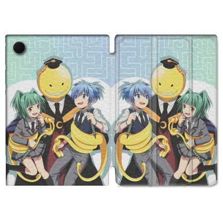 Housse Smart Cover Pour Samsung Galaxy Tab A8 (2022) 10.5 Manga Assassination Classroom Kuro Trio