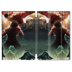 Housse Smart Cover Pour Samsung Galaxy Tab A8 (2022) 10.5 Manga Attaque Titans Combat