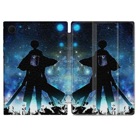 Housse Smart Cover Pour Samsung Galaxy Tab A8 (2022) 10.5 Manga Attaque Titans Levi