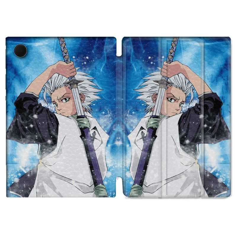 Housse Smart Cover Pour Samsung Galaxy Tab A8 (2022) 10.5 Manga Bleach Hitsugaya