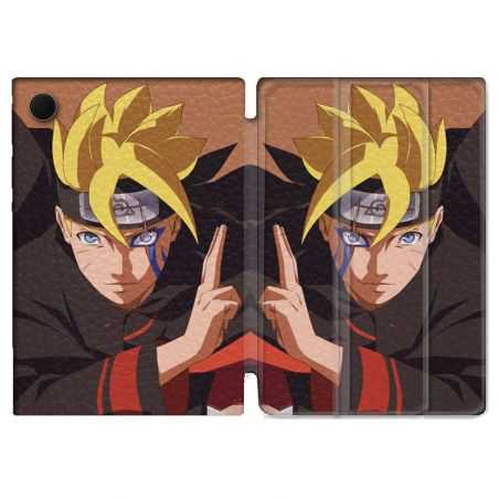 Housse Smart Cover Pour Samsung Galaxy Tab A8 (2022) 10.5 Manga Boruto Signe