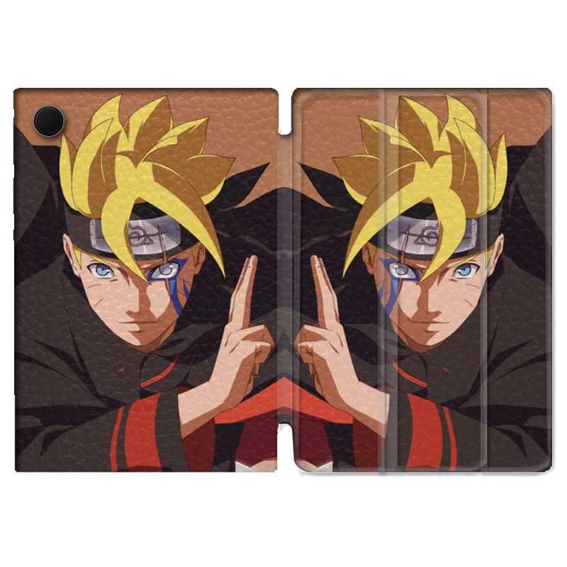 Housse Smart Cover Pour Samsung Galaxy Tab A8 (2022) 10.5 Manga Boruto Signe
