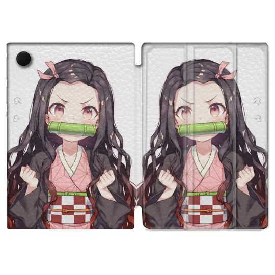 Housse Smart Cover Pour Samsung Galaxy Tab A8 (2022) 10.5 Manga Demon Slayer Nezuko