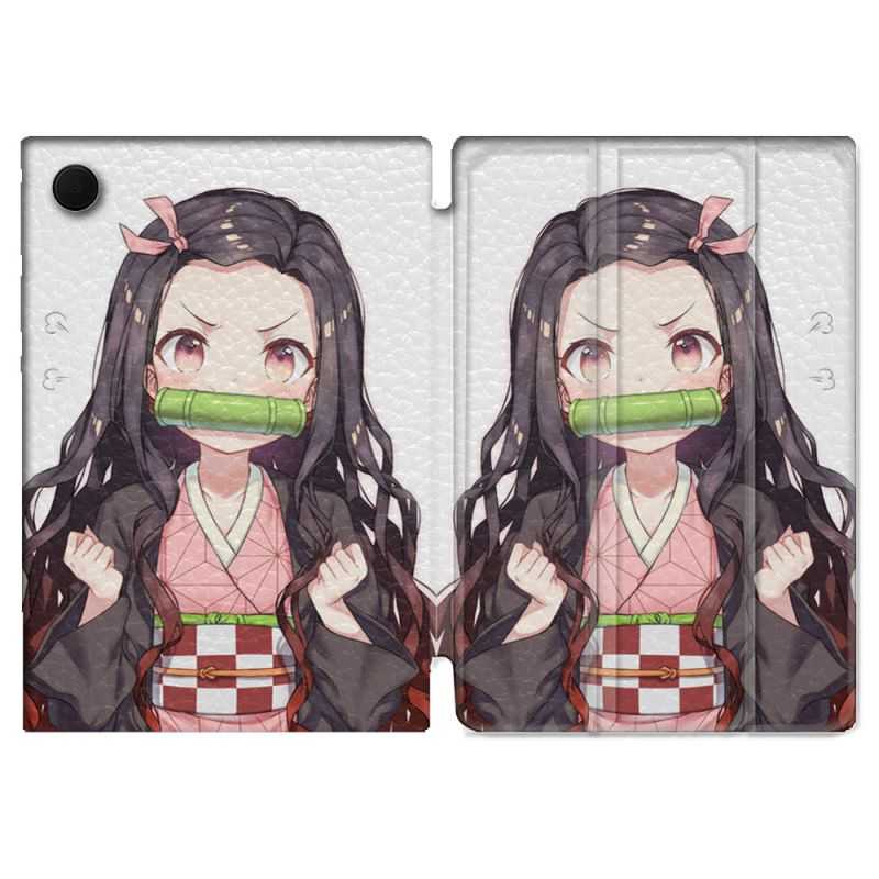 Housse Smart Cover Pour Samsung Galaxy Tab A8 (2022) 10.5 Manga Demon Slayer Nezuko