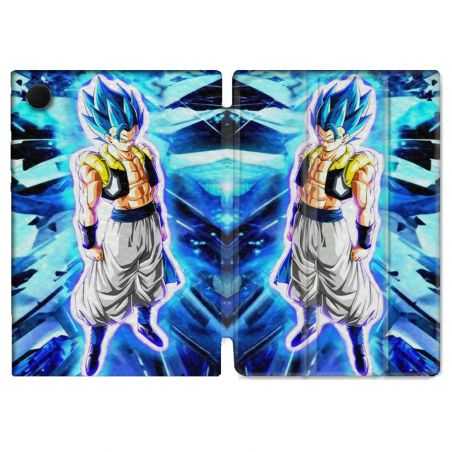 Housse Smart Cover Pour Samsung Galaxy Tab A8 (2022) 10.5 Manga Dragon Ball Gogeta Lumiere