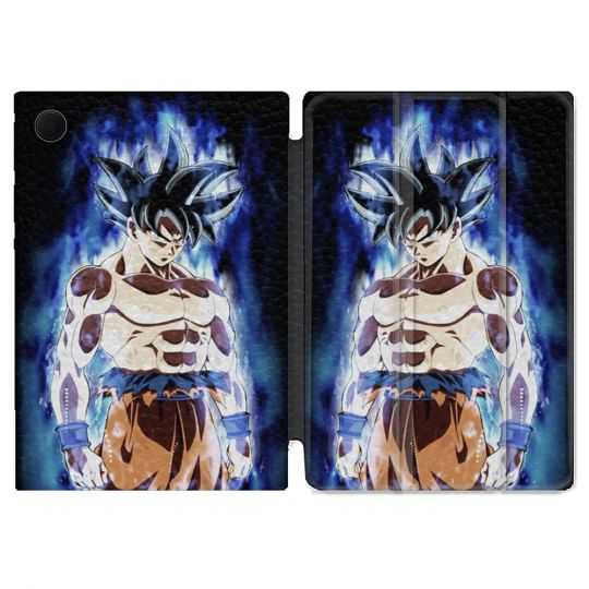 Housse Smart Cover Pour Samsung Galaxy Tab A8 (2022) 10.5 Manga Dragon Ball Sangoku Noir