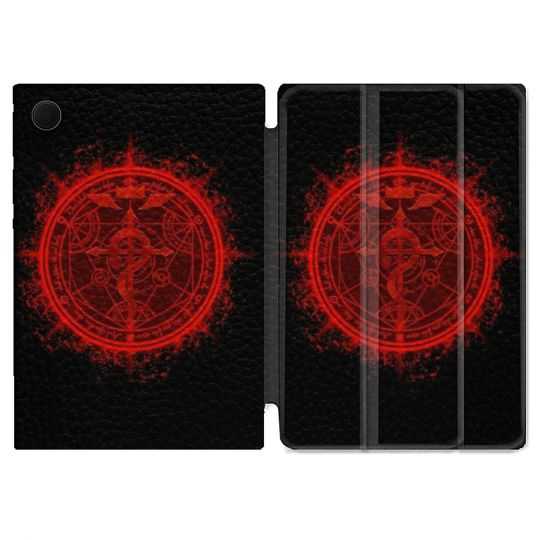Housse Smart Cover Pour Samsung Galaxy Tab A8 (2022) 10.5 Manga Fullmetal Alchemist Logo