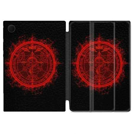 Housse Smart Cover Pour Samsung Galaxy Tab A8 (2022) 10.5 Manga Fullmetal Alchemist Logo