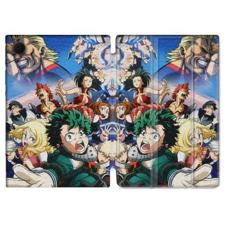 Housse Smart Cover Pour Samsung Galaxy Tab A8 (2022) 10.5 Manga My Hero Academia Affiche
