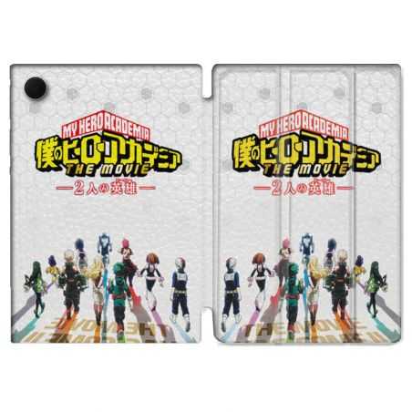 Housse Smart Cover Pour Samsung Galaxy Tab A8 (2022) 10.5 Manga My Hero Academia Blanc