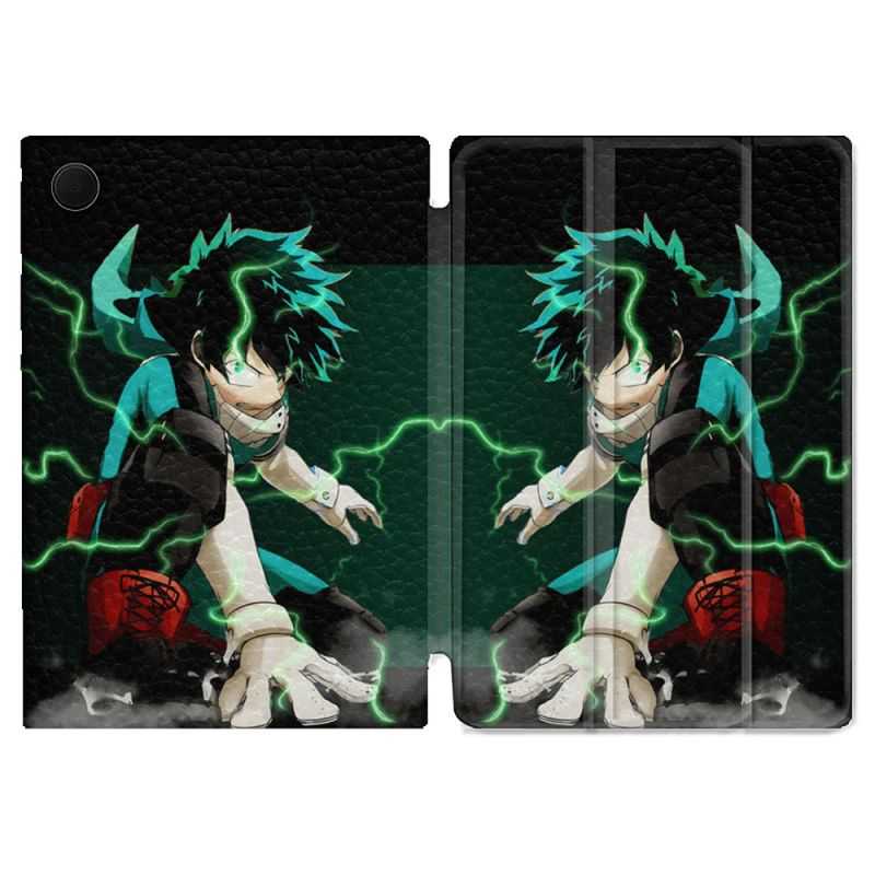 Housse Smart Cover Pour Samsung Galaxy Tab A8 (2022) 10.5 Manga My Hero Academia Deku