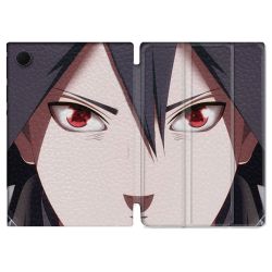 Housse Smart Cover Pour Samsung Galaxy Tab A8 (2022) 10.5 Manga Naruto Sasuke visage