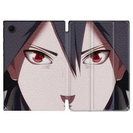 Housse Smart Cover Pour Samsung Galaxy Tab A8 (2022) 10.5 Manga Naruto Sasuke visage