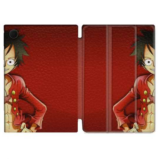 Housse Smart Cover Pour Samsung Galaxy Tab A8 (2022) 10.5 Manga One Piece Luffy