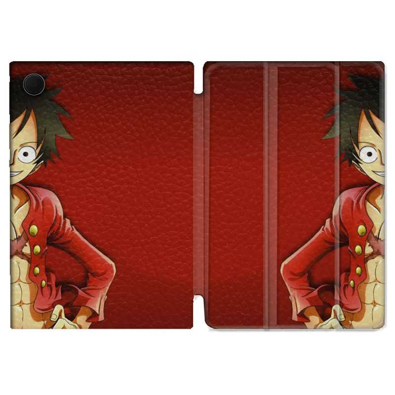 Housse Smart Cover Pour Samsung Galaxy Tab A8 (2022) 10.5 Manga One Piece Luffy