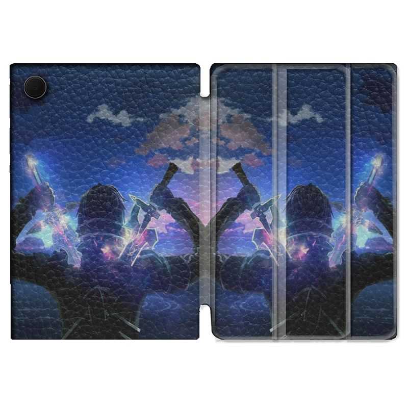 Housse Smart Cover Pour Samsung Galaxy Tab A8 (2022) 10.5 Manga SAO sword Art Online Epee
