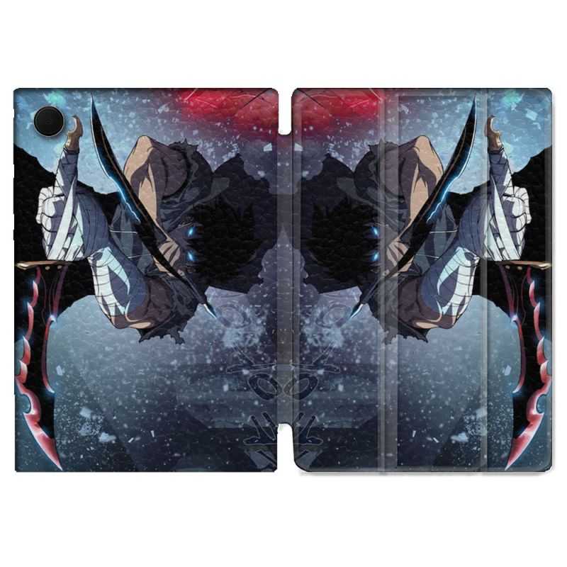 Housse Smart Cover Pour Samsung Galaxy Tab A8 (2022) 10.5 Manga Solo Leveling Sung Epee