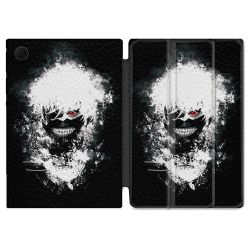 Housse Smart Cover Pour Samsung Galaxy Tab A8 (2022) 10.5 Manga Tokyo Ghoul Kaneki Tag