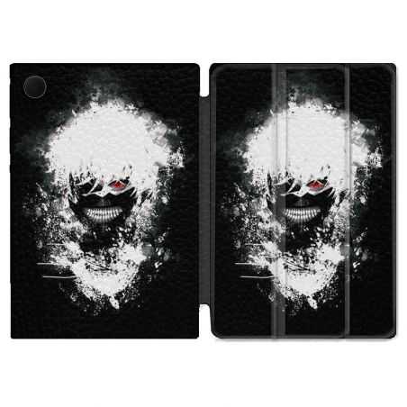 Housse Smart Cover Pour Samsung Galaxy Tab A8 (2022) 10.5 Manga Tokyo Ghoul Kaneki Tag