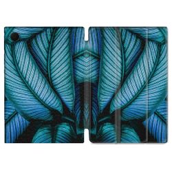 Housse Smart Cover Pour Samsung Galaxy Tab A8 (2022) 10.5 Nature Feuille Palmier