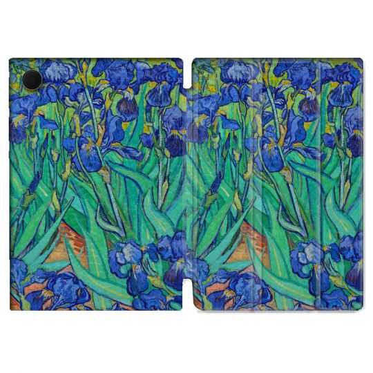 Housse Smart Cover Pour Samsung Galaxy Tab A8 (2022) 10.5 Peinture Iris