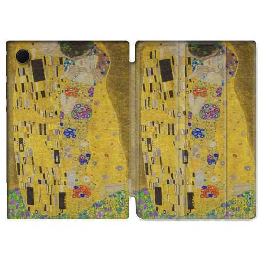 Housse Smart Cover Pour Samsung Galaxy Tab A8 (2022) 10.5 Peinture Le Baiser