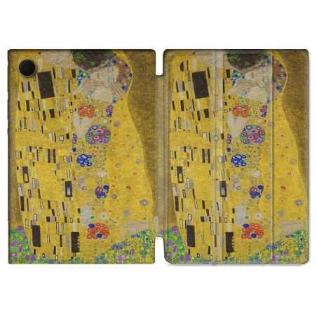 Housse Smart Cover Pour Samsung Galaxy Tab A8 (2022) 10.5 Peinture Le Baiser
