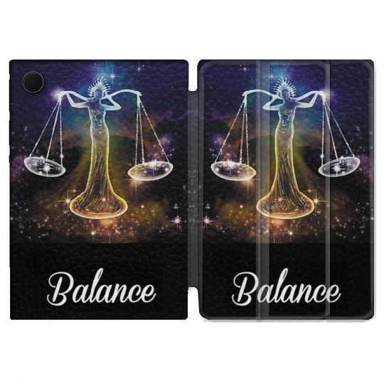 Housse Smart Cover Pour Samsung Galaxy Tab A8 (2022) 10.5 Signe Zodiaque 2 Balance