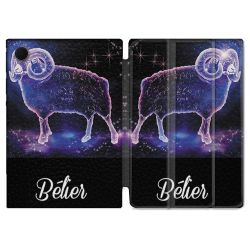 Housse Smart Cover Pour Samsung Galaxy Tab A8 (2022) 10.5 Signe Zodiaque 2 Bélier